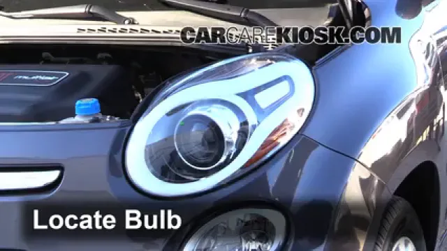 2014 Fiat 500L 1.4L 4 Cyl. Turbo Lights Highbeam (replace bulb)